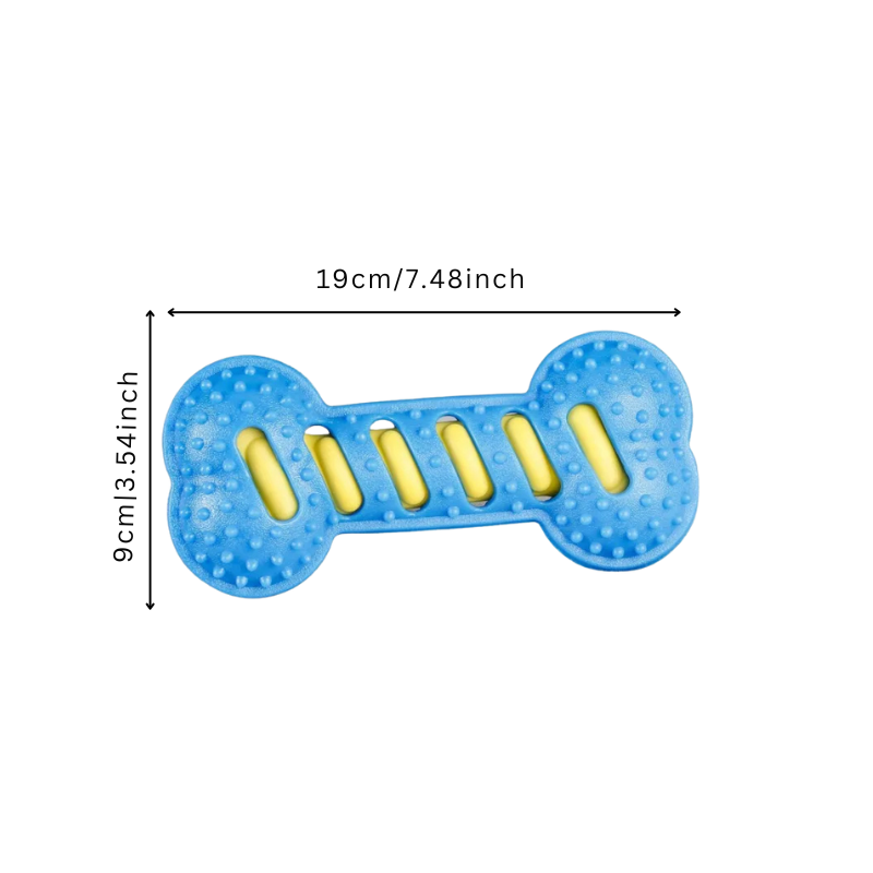 Dog Chew Toy Dental Cleaning Durable Rubber