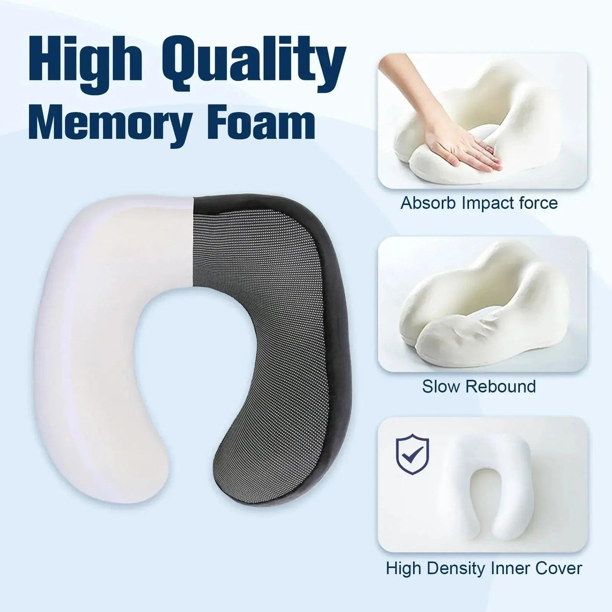 Memory Foam Travel Pillow