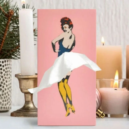Creative Skirt Tissue Box Decorative Holder