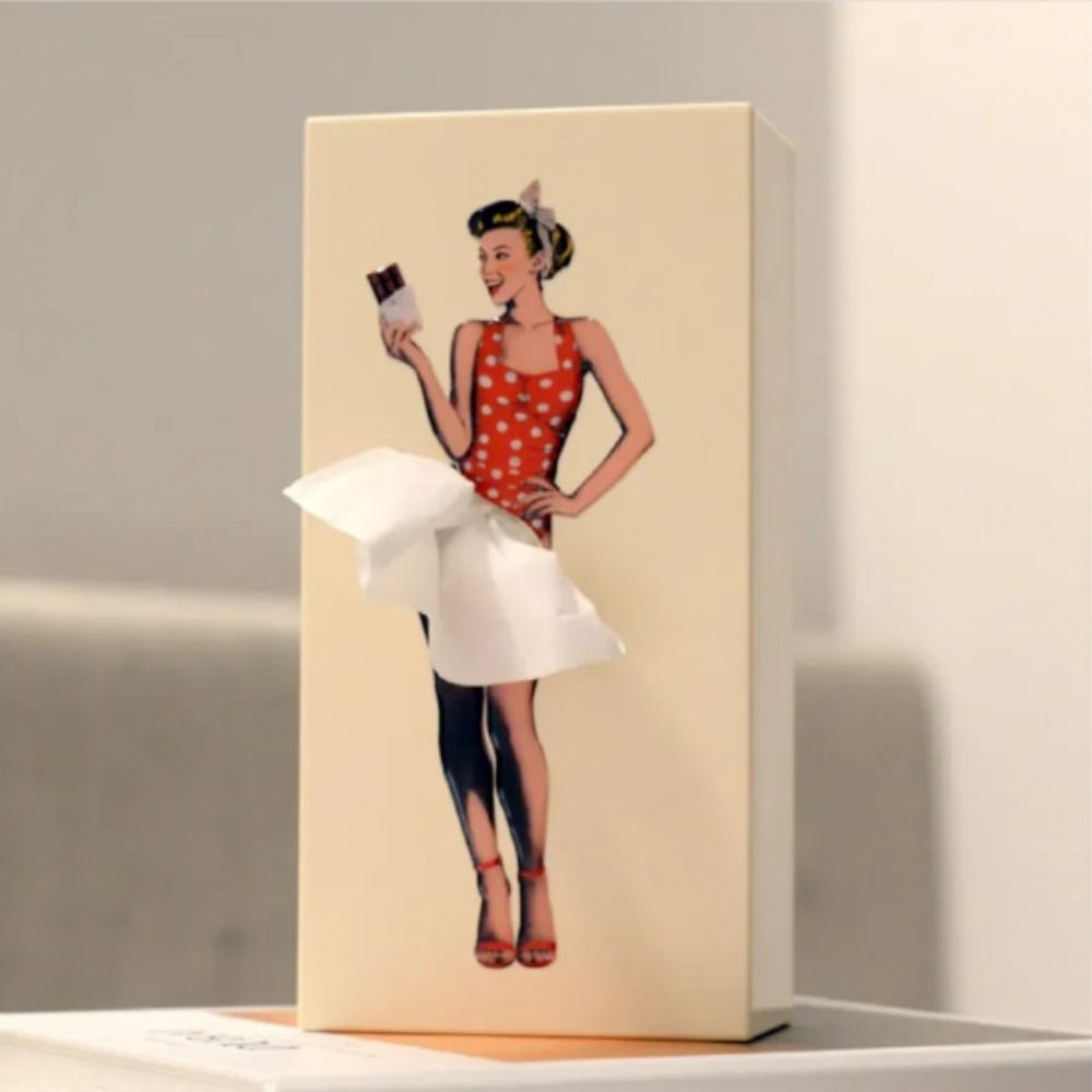 Creative Skirt Tissue Box Decorative Holder