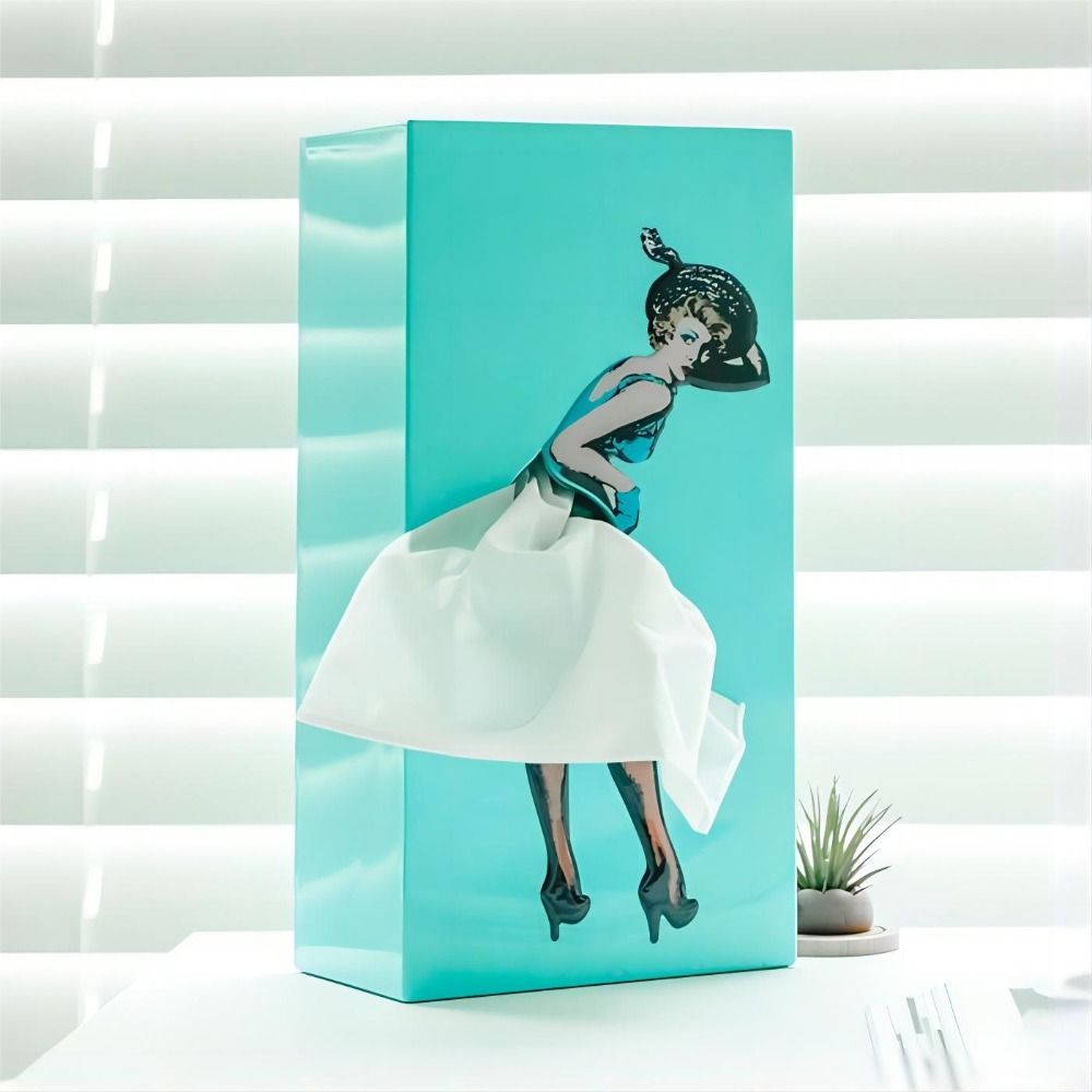 Creative Skirt Tissue Box Decorative Holder