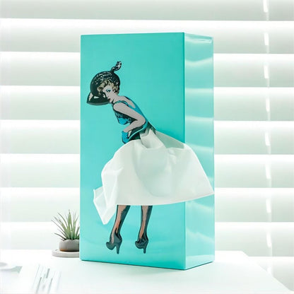 Creative Skirt Tissue Box Decorative Holder