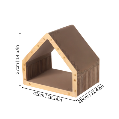 Cat Scratcher House Cardboard Scratcher Bed