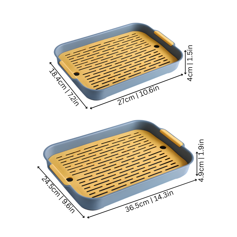 Small Pet Toilet Tray - Easy Clean Cage Potty
