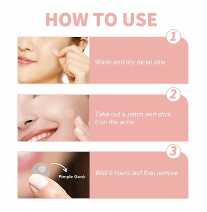 Hydrocolloid Pimple Patches – Invisible Acne Dots