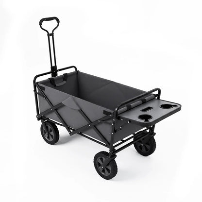 95L Collapsible Wagon Cart with Cup Holders – 150kg Capacity