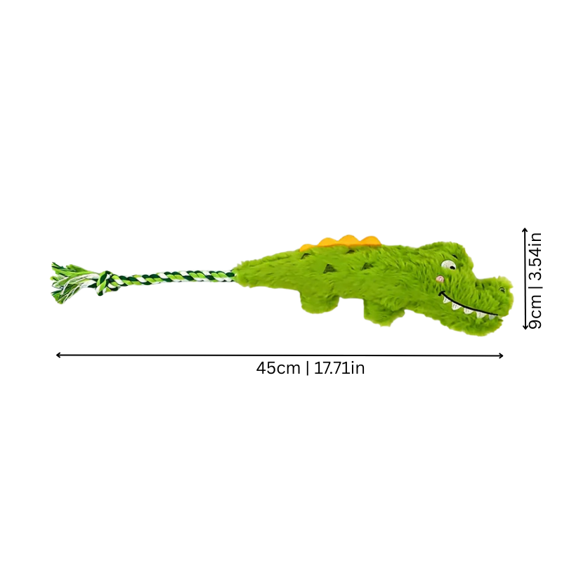 Plush Rope Dog Toy - Durable Chew & Tug Toy