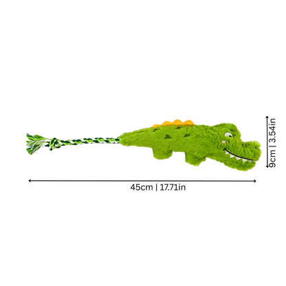 Plush Rope Dog Toy - Durable Chew & Tug Toy