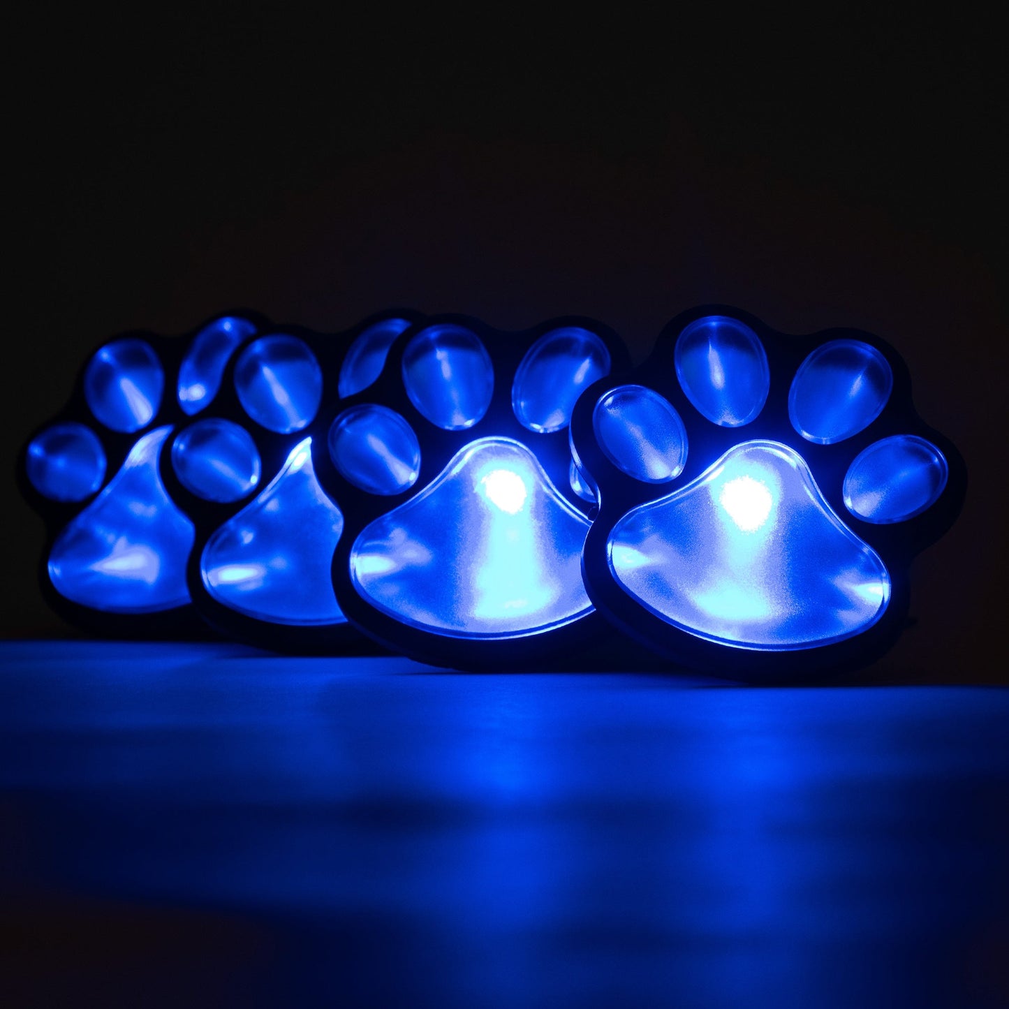 Paw Print Solar Ground Lights – Set of 4 – image 12