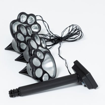 Paw Print Solar Ground Lights – Set of 4 – image 4