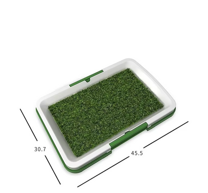 Pet Dog Toilet with Artificial Grass Pad