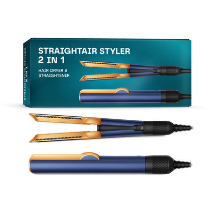 2-in-1 Hot Air Styler - Dryer & Straightener