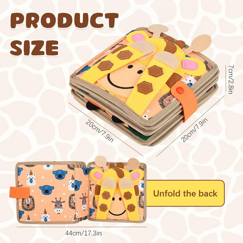 Montessori Activity Book for Toddlers – 12 Interactive Pages