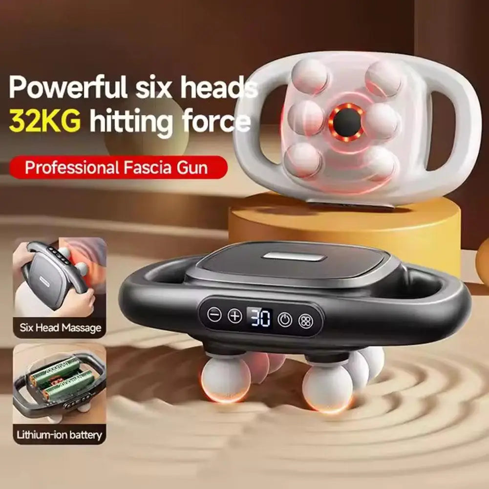 Multi-Head Body Massager – Full-Body Muscle Relief