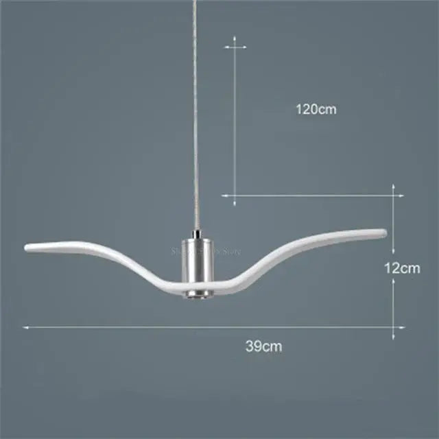 Bird Shaped LED Table Lamp Modern Decorative Light