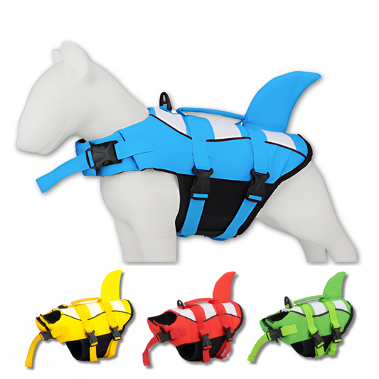 Dog Life Jacket - Adjustable Pet Swim Vest