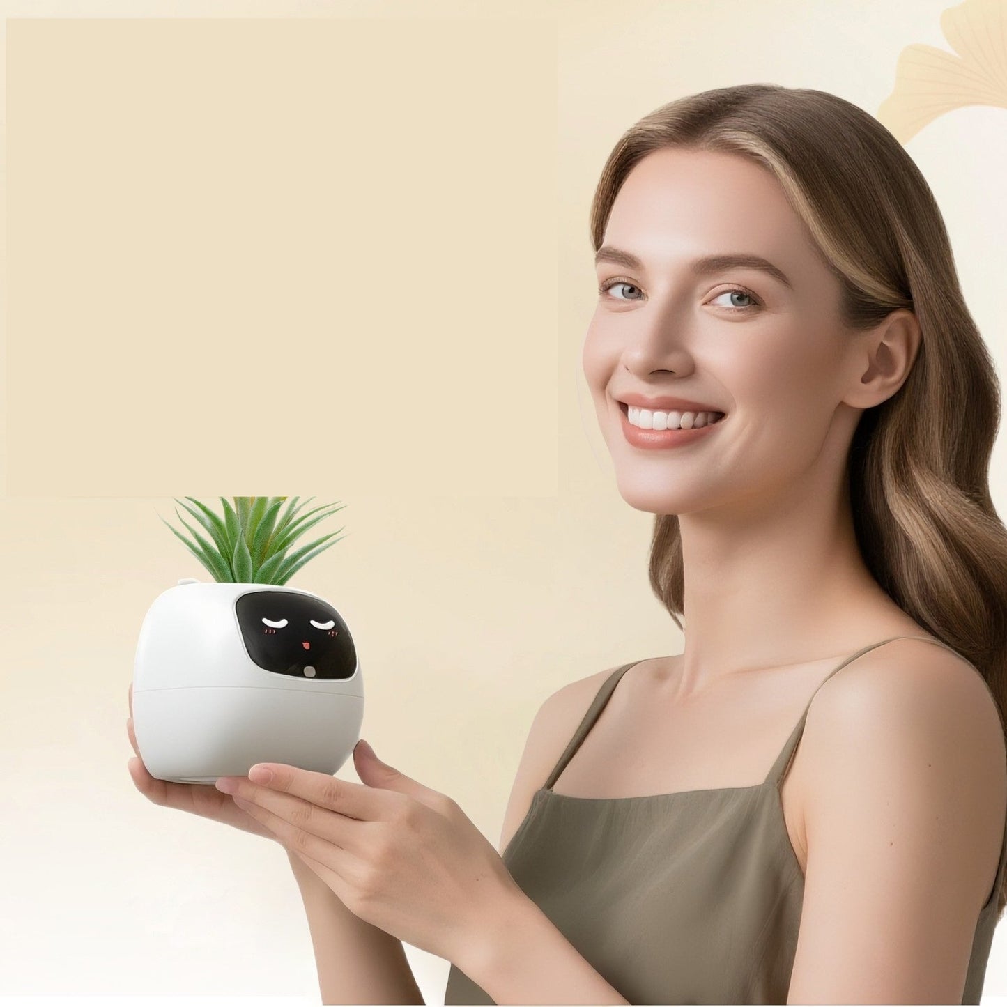 Smart AI Planter Pot – App-Controlled Self-Watering Planter