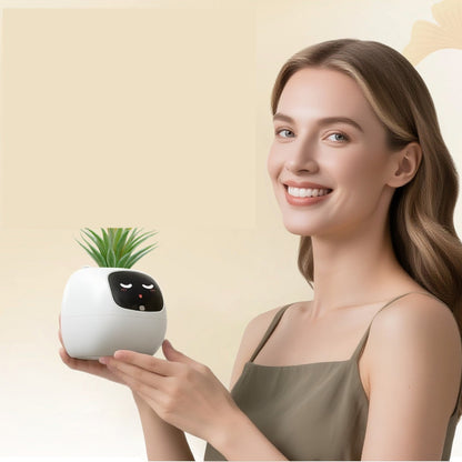 Smart AI Planter Pot – App-Controlled Self-Watering Planter