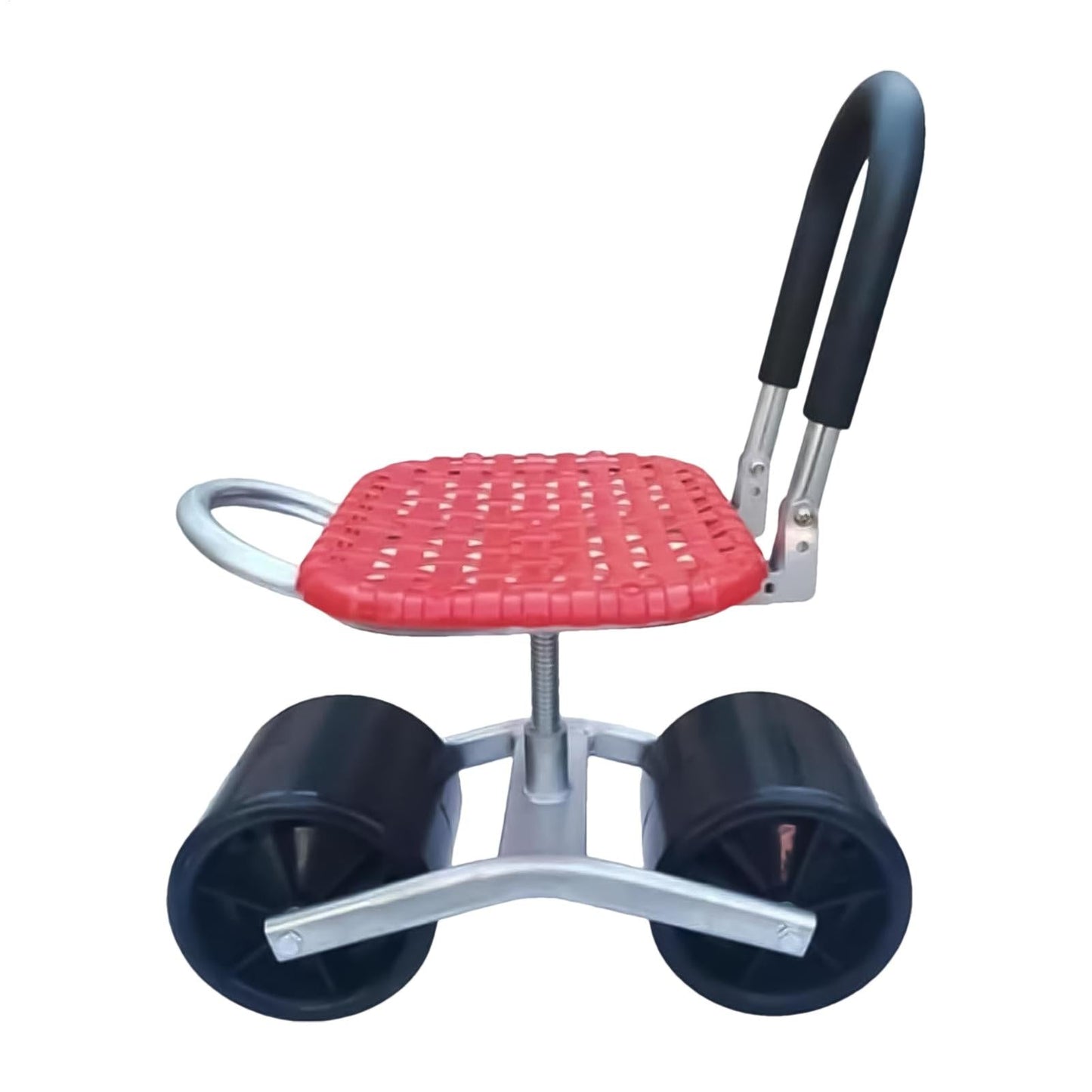 Rolling Garden Work Stool – Adjustable Rotating Seat