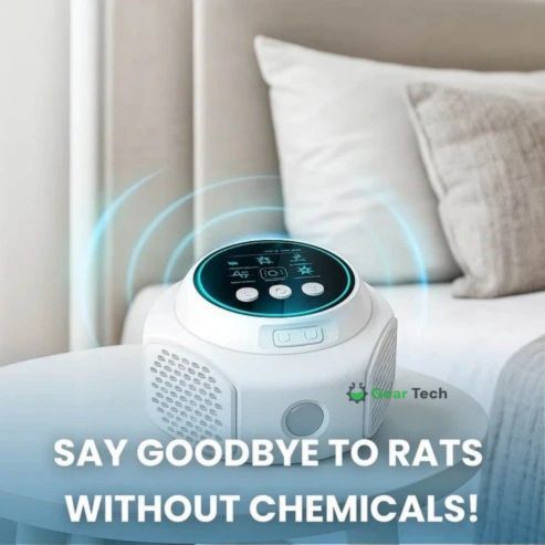 Ultrasonic Rat Repeller – Indoor Pest Control Device