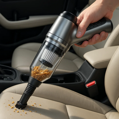 Portable Car Vacuum Cleaner – Powerful Mini Vac