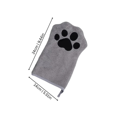 Pet Bath Gloves - Absorbent Grooming Mitts