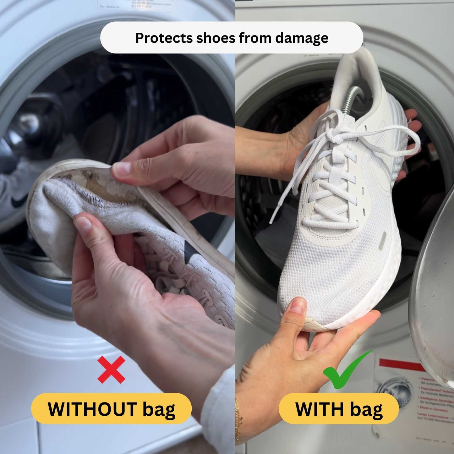 Shoe Laundry Bag – Mesh Wash Bag for Sneakers & Shoes