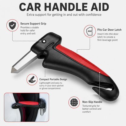 Easy Installation Car Handle Seniors Vehicle Access Aid