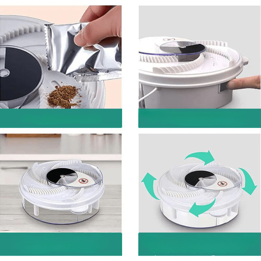 USB Fly & Insect Catcher – Quiet Indoor Bug Trap – image 6