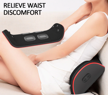Electric Back Massager - Lumbar Pain Relief & Support