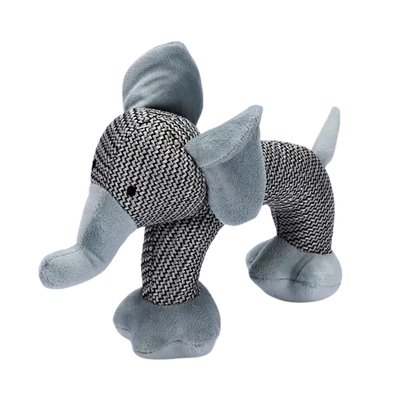 Soft Plush Dog Toy - Durable Squeaky Chew Toy