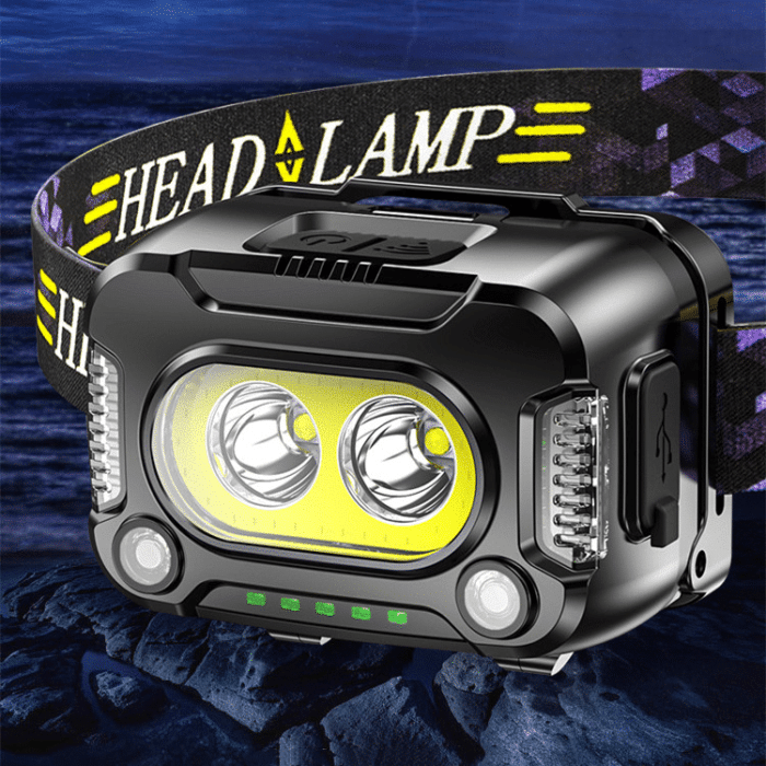 USB Rechargeable High-Power LED Headlamp