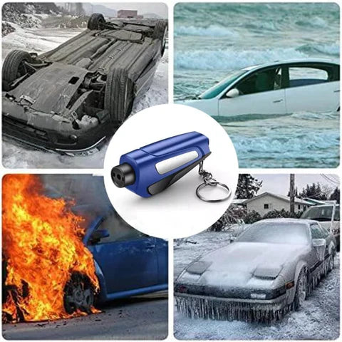 Compact Emergency Car Safety Hammer