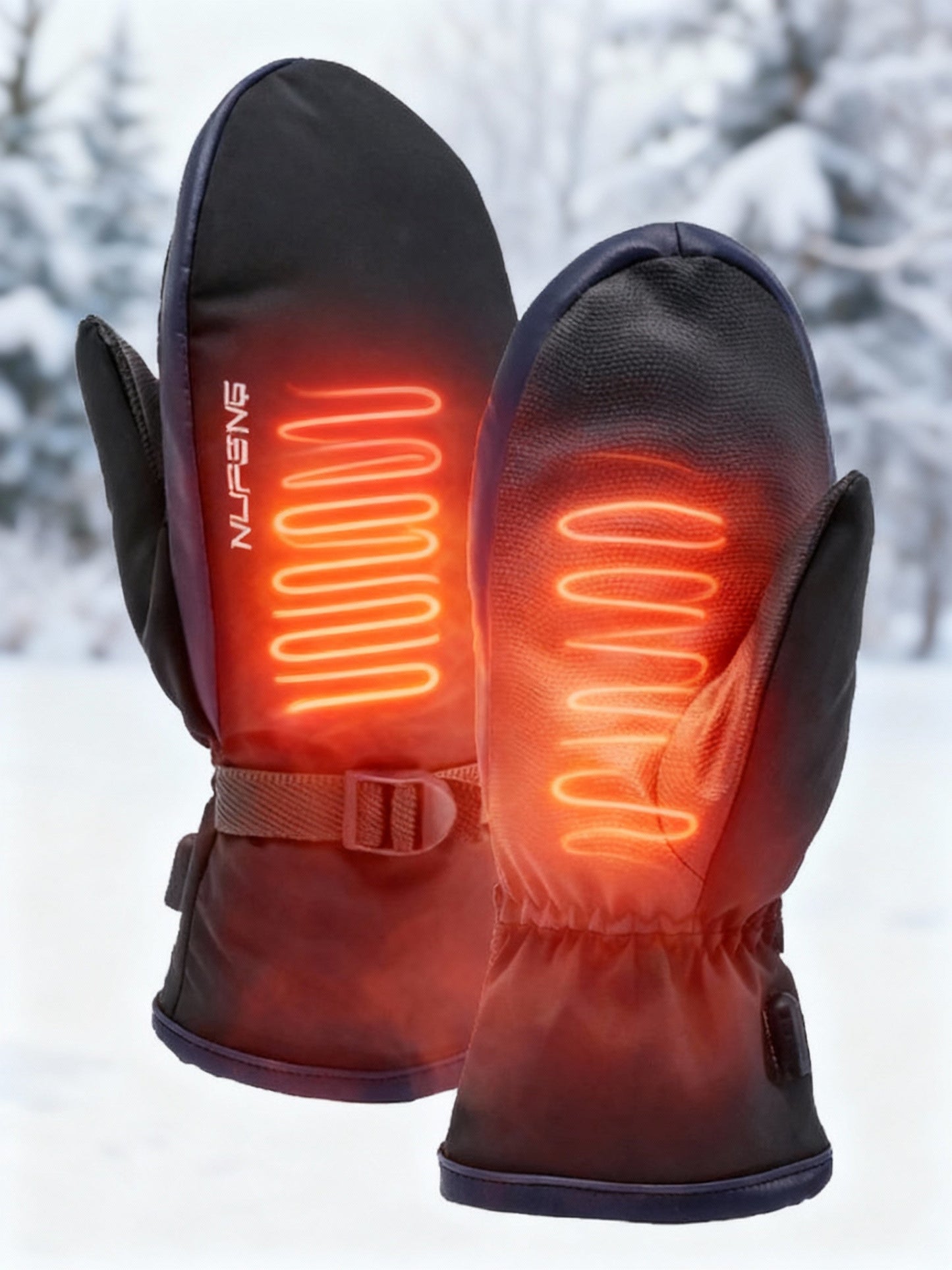 Rechargeable Heated Gloves – Waterproof Winter Ski Gloves