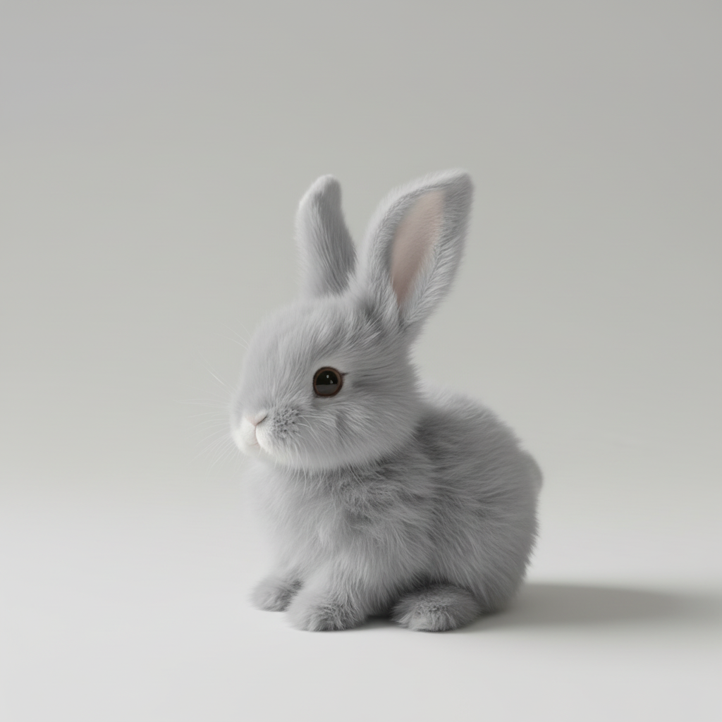 Interactive Plush Bunny Toy – Realistic Hopping Rabbit