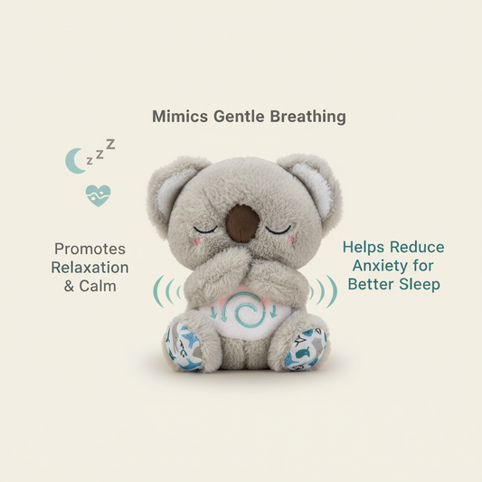 Breathing Koala Calming Plush – Soothing Anxiety Toy