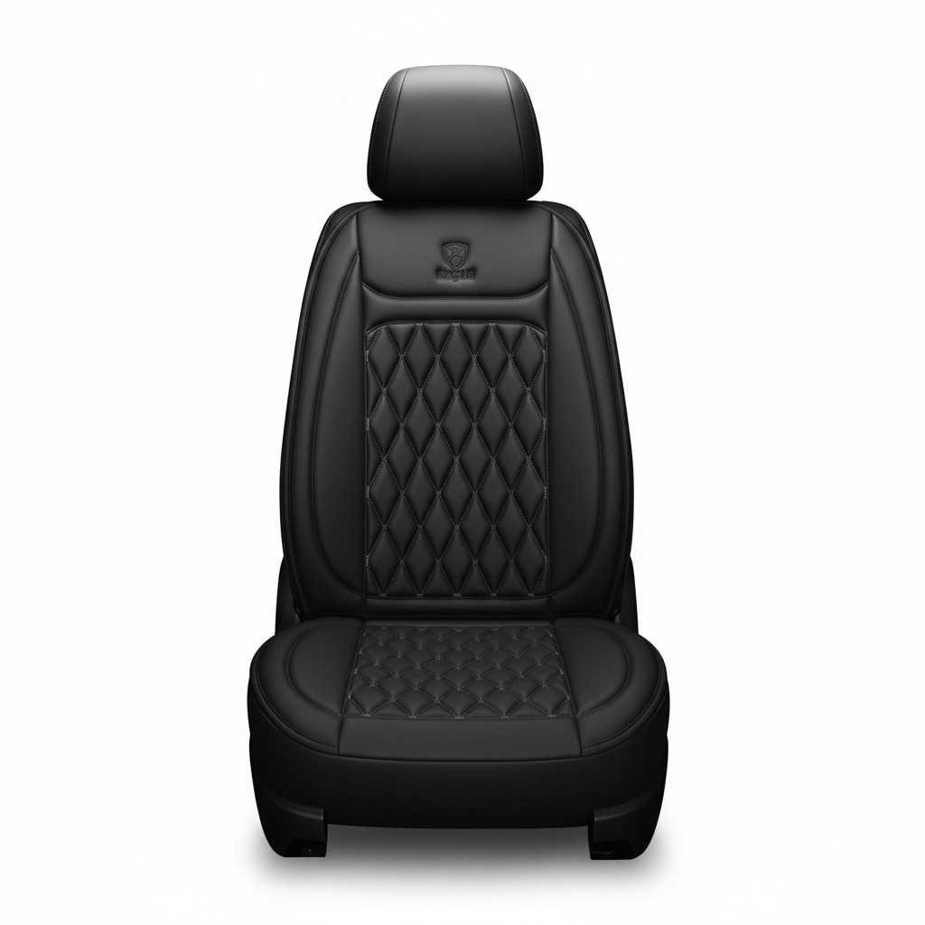 Heated Car Seat Cover – 12V/24V Electric Seat Warmer with Adjustable Temperature, Cotton or Flannel