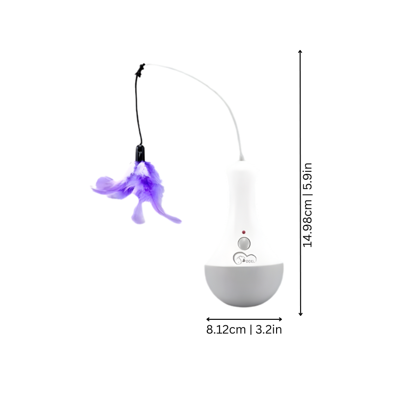 Automatic Cat Feather Toy - Spinning Teaser