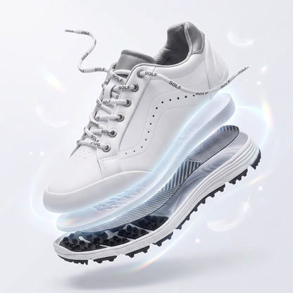 Men's Water-Resistant Golf Shoes – Lightweight Grip Trainers