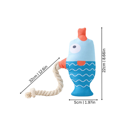 Interactive Pet Tug Toy - Dog & Cat Play Toy