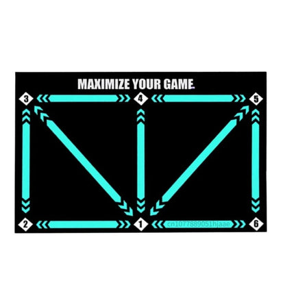 Soccer Training Mat + Pro Skills Video Program