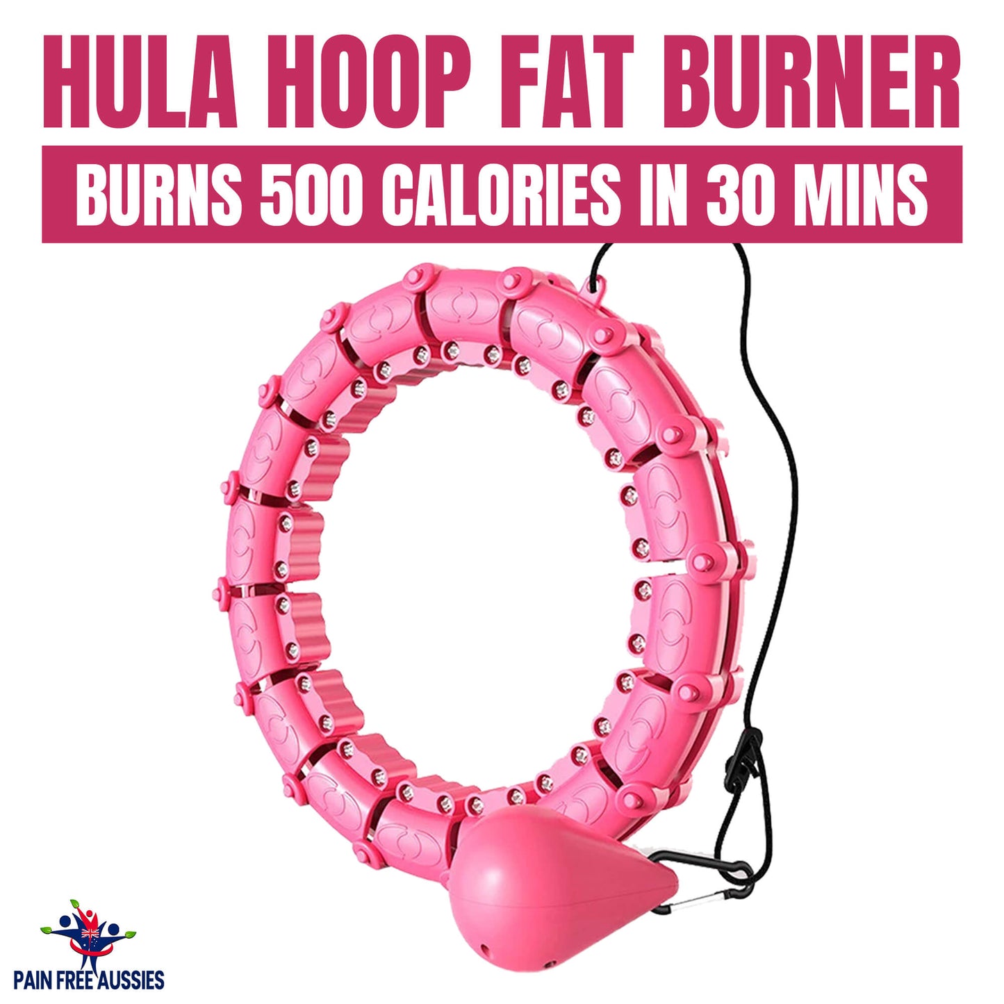 Weighted Hula Hoop – Fat Burner & Calorie Slimming Tool