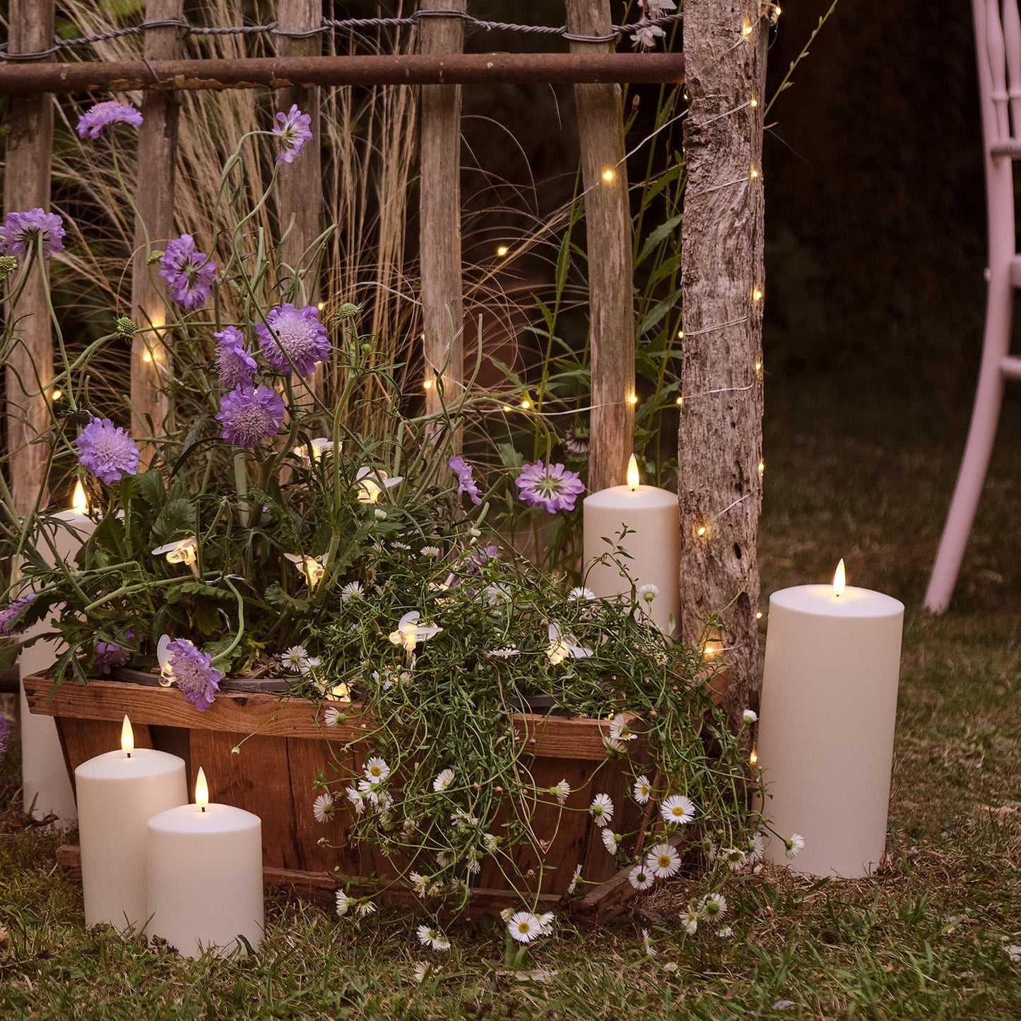 Bee LED Solar Fairy Lights - 20 Lights