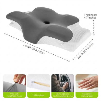Ergonomic Cervical Memory Foam Pillow
