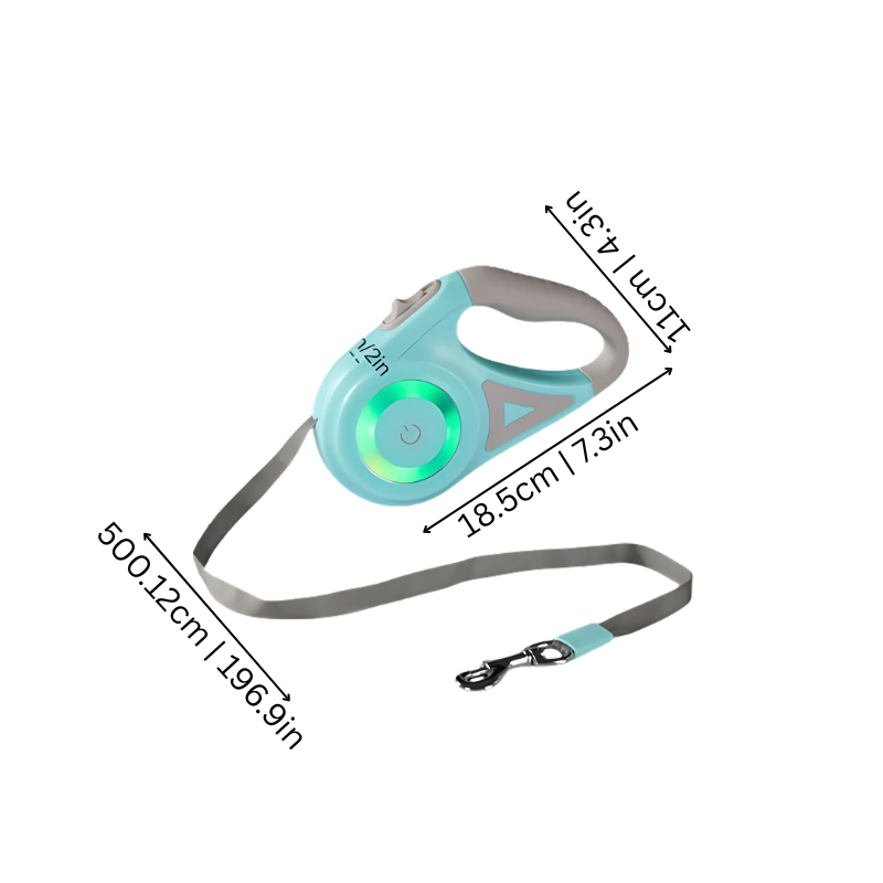 Reflective LED Dog Leash - Glow Safety Lead