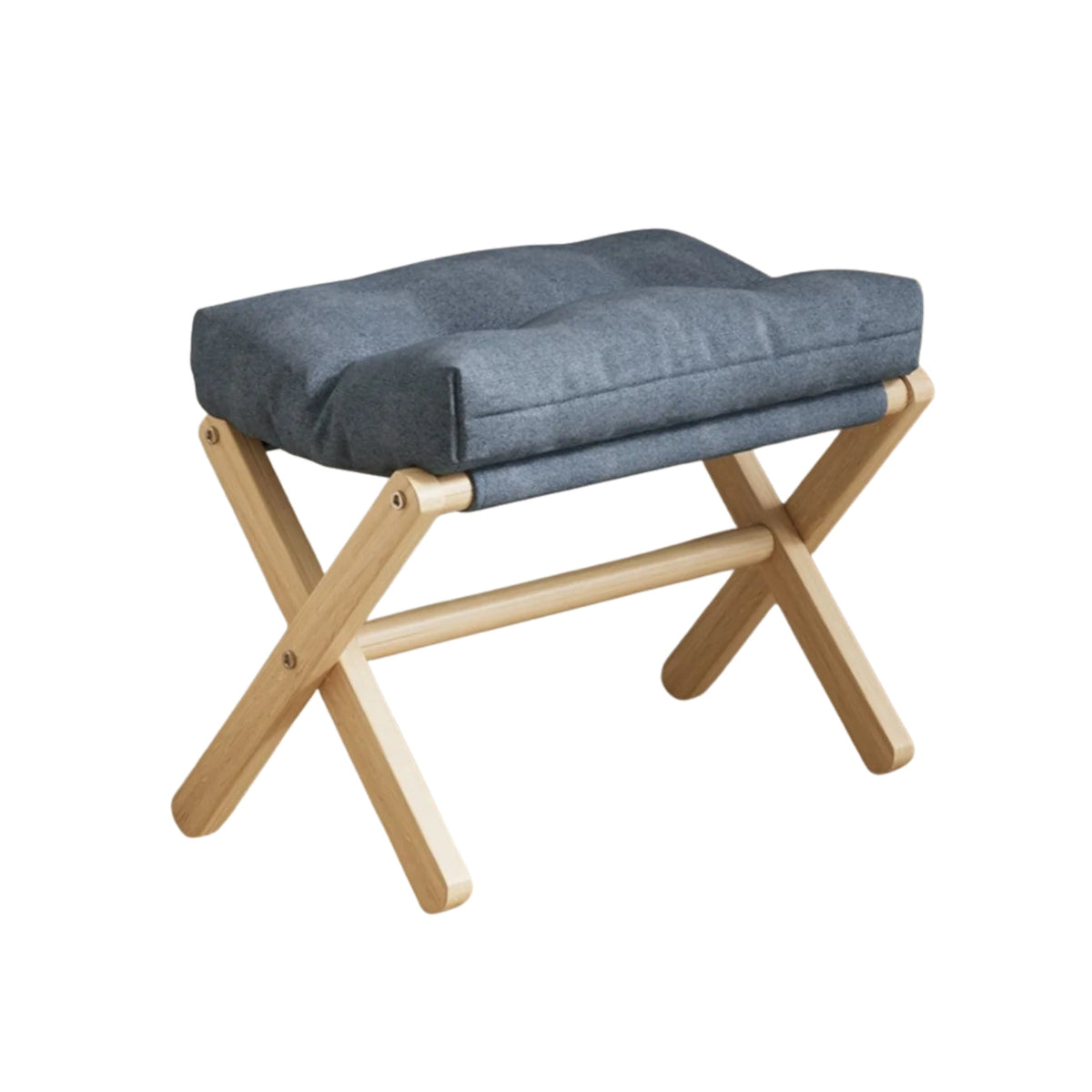 Wooden Footstool Bench