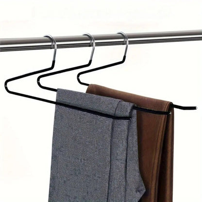 Z-Shaped Metal Hangers Non Slip Set – 10 Pieces