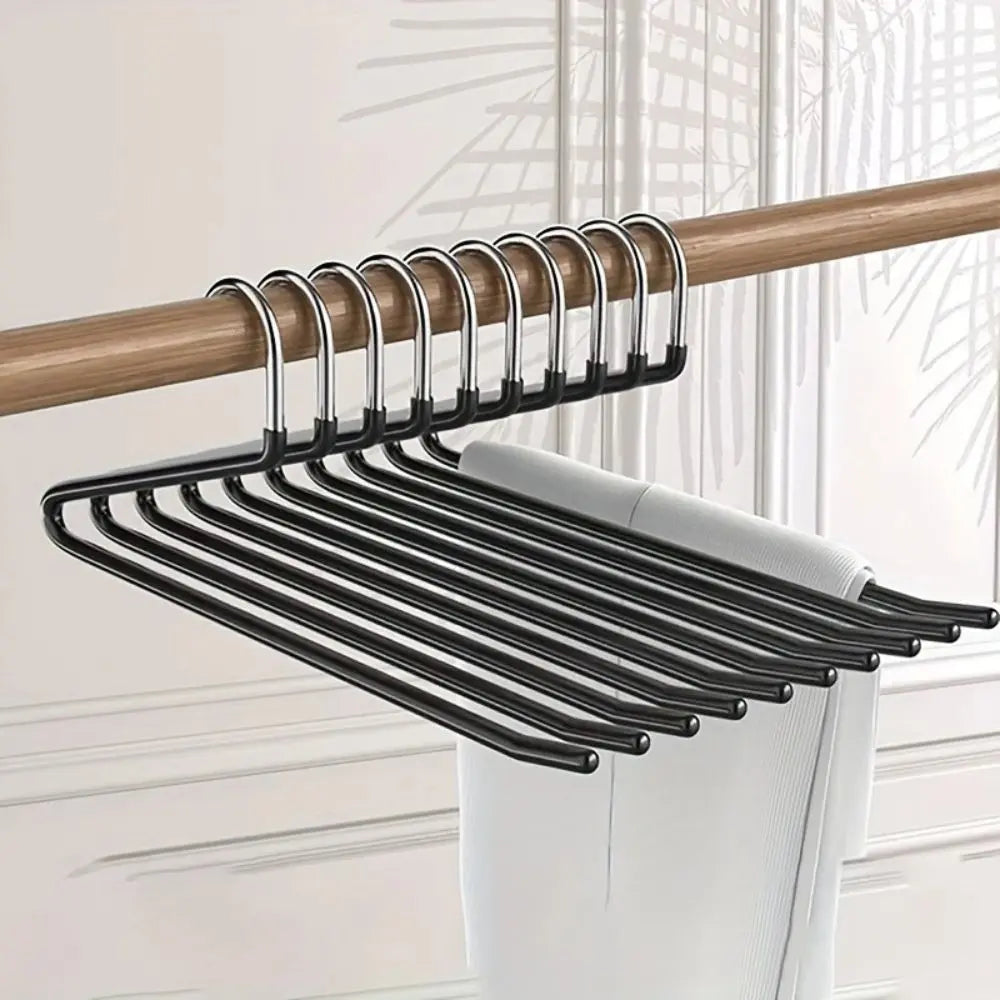Z-Shaped Metal Hangers Non Slip Set – 10 Pieces