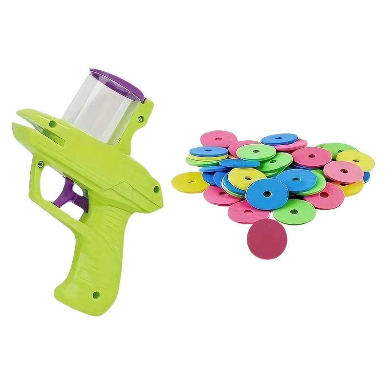 Interactive Cat Disc Launcher - Foam Indoor Toy