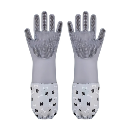 Pet Grooming Gloves - Deshedding Massage Mitts